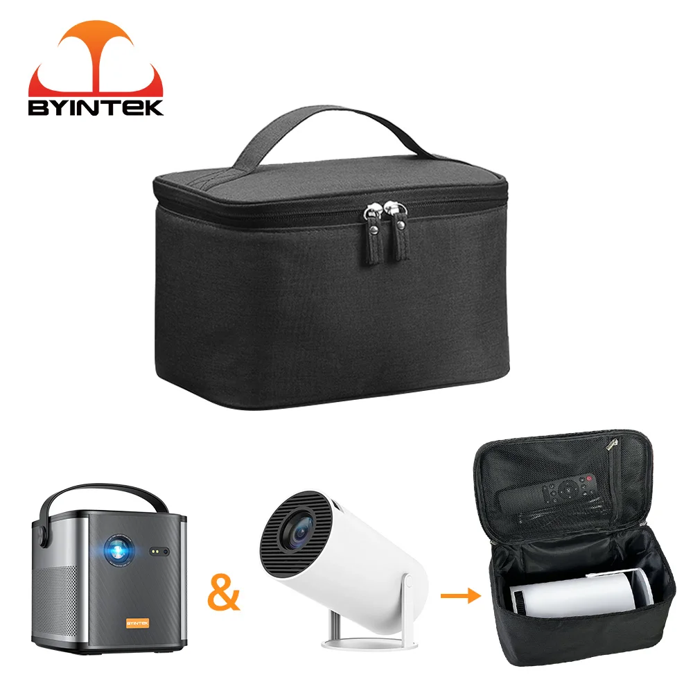 BYINTEK  Storage Case Travel Carry Projector Bag for HY300 HY320 U80 Max  R20 Max Projector Handbag