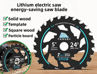 Efficient Energy Saving Lithium Saw Blades 5/5.5/6/6.5-inch Circular Saw Blade Wood Cutting Saw Blades Woodworking Alloy Grinder