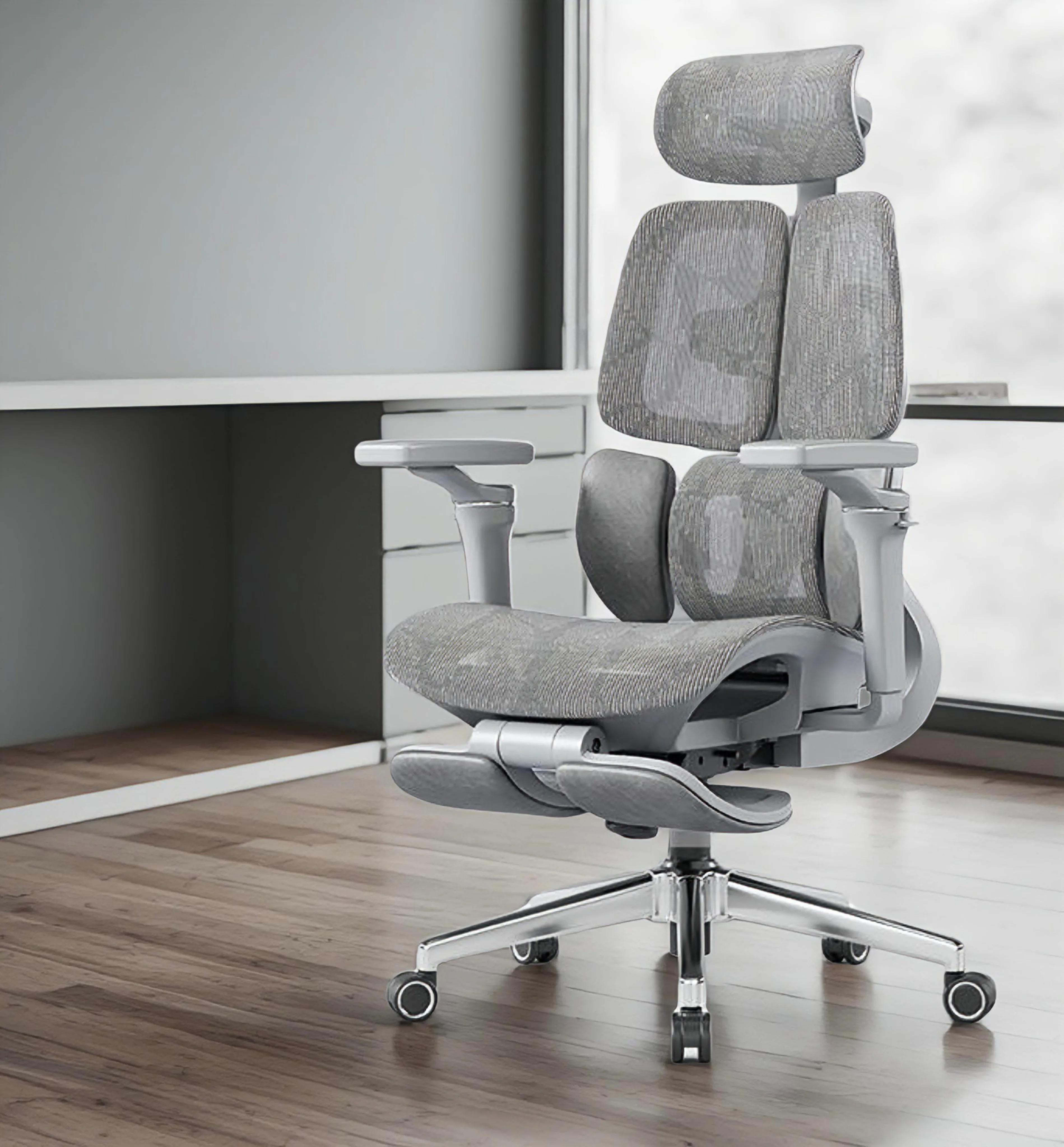 High-End Ergonomic Mesh Office Chair High Back Adjustable Rotation Swivel for Home. Game Executive Conference