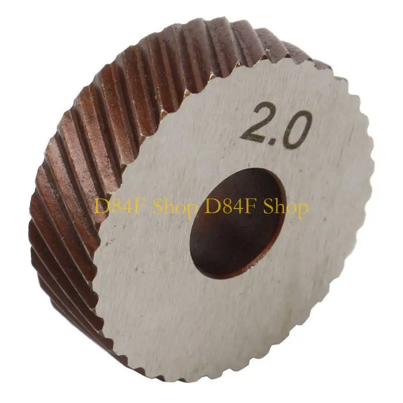 D84F Straight Knurling Cutter Tool Wheel 0.5 1.5 2.0mm Single Wheel Knife Holder 7pcs