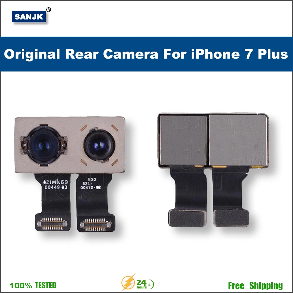 Rear Camera For iPhone 7Plus Back Camera Rear Main Lens Flex Cable Camera