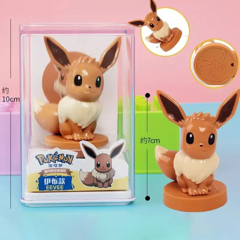 Pokémon Action Figure Handmade Pikachu Cubone CHARMANDER EEVEE BULBASAUR SQUIRTLE Doll Desktop Ornament Children's Toy Gift