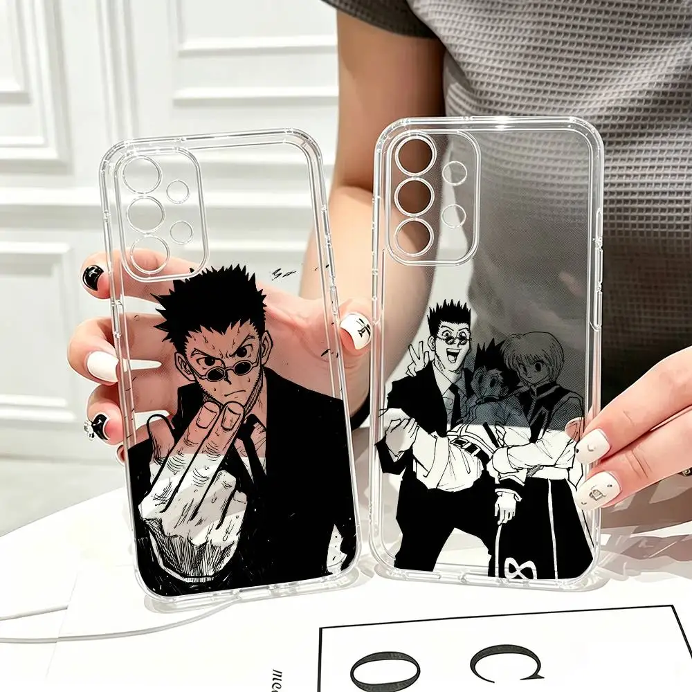 Чехол H-Hunter Leorio Paradinight для Samsung S25, S24, S21, S22, S23, S30, Ultra, S20, Plus, FE, прозрачный