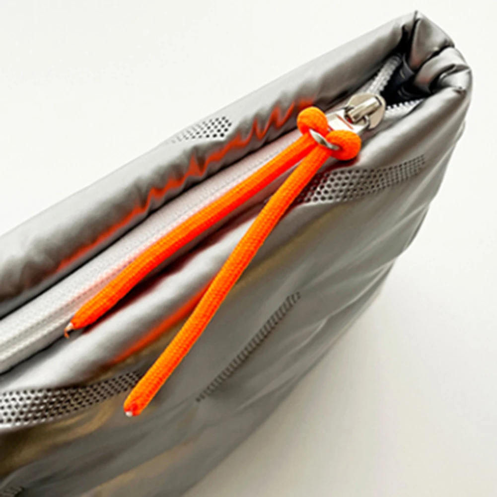 حقيبة كمبيوتر مقاومة للماء حقيبة كمبيوتر محمول بسحاب غطاء جيب الكمبيوتر حقيبة بوليستر عمودية مناسبة لـ 14 في دفتر الملاحظات