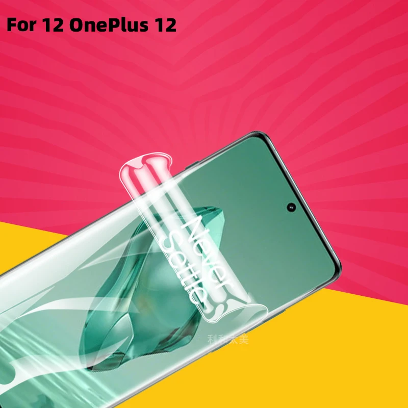

Soft Hydrogel Clear Screen Protector for OnePlus 12/13/Open/Nord CE 2/N20 5G 10pcs