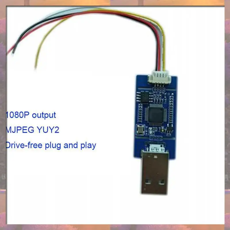 Top Sale 1 Piece CVBS To Capture Analog Signal To Digital Camera Module CVBS To Odule UVC Free Drive For Android (USB)