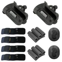 Spider Tool Holster Quad Kit 10 Piece Set Carrying Tools Storage Case for Home Improvement Automotive
