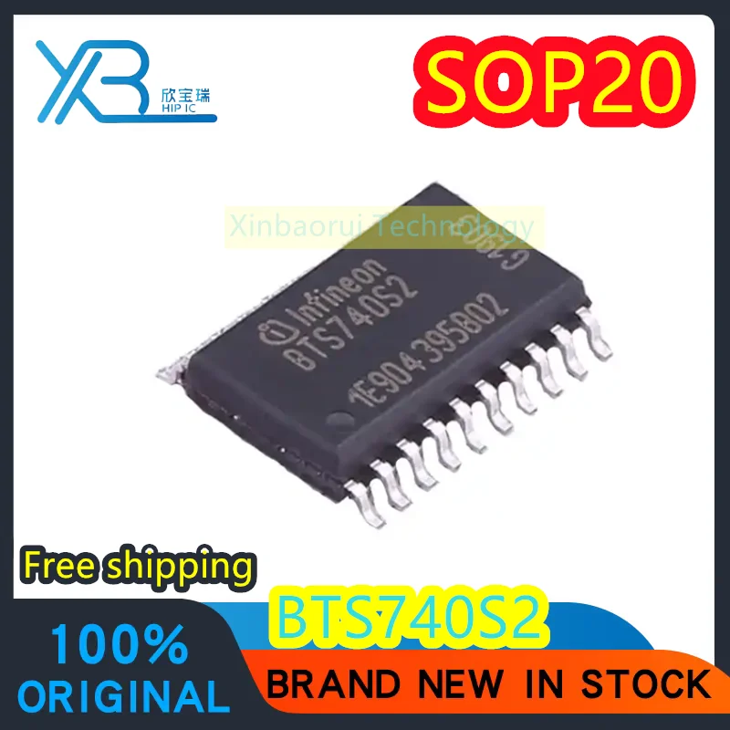 

(5/20 pieces) BTS740 BTS740S2 Commonly Used and Easily Damaged Chips for Automotive Computer Boards SOP Brand New Free shipping
