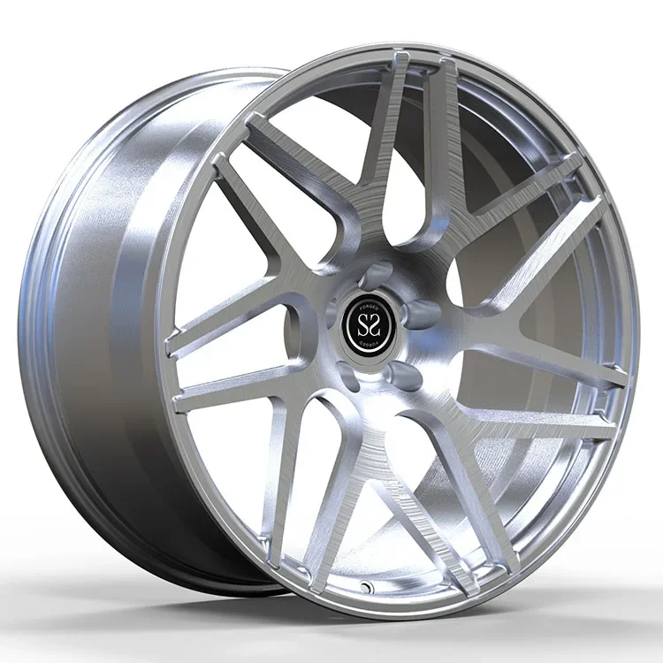 Custom 20 21 19 Inch  Silver 1-PC Forged Wheel Rims For Audis  RS6  Bolt Pattern 5x112