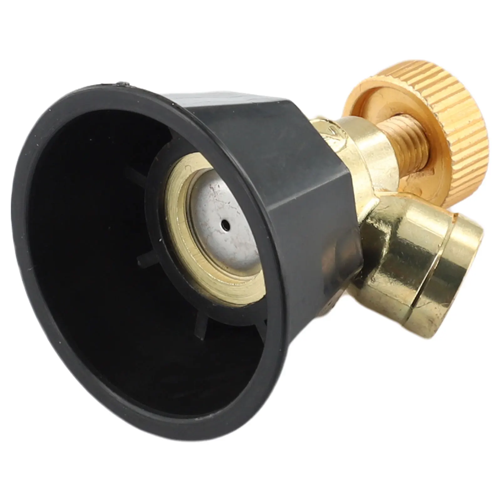 Agricultural Atomization Adjustable Sprayer Nozzle Garden Alloy Black Cyclone Nozzle Sprayer Head Watering Irrigation Tools