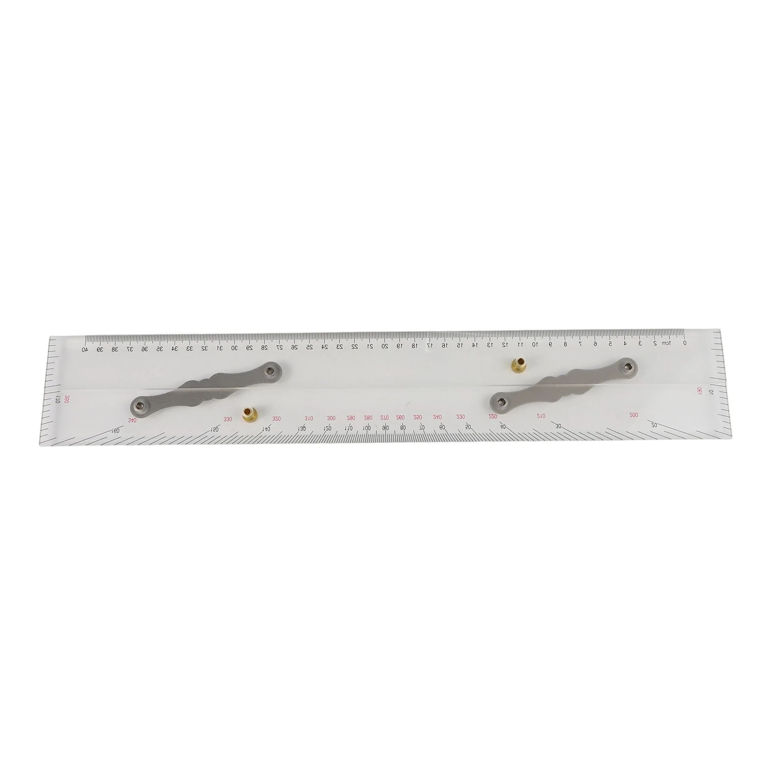 45cm Parallel Ruler for Plotter Navigation with Aluminum Chain Tension Mechanism for Straight Line Drawing on Charts