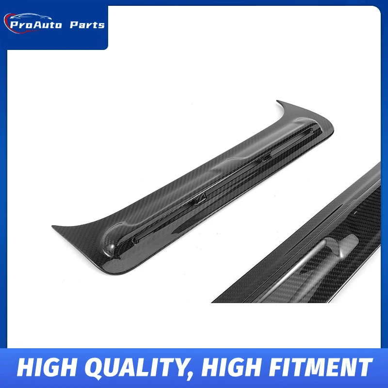 منفذ هواء على شكل حرف D من ألياف الكربون الجافة على طراز مانسوري لسيارة Mercedes-Benz G-Class W464 فتحة تهوية خارجية من الكربون الجاف على شكل حرف D #3