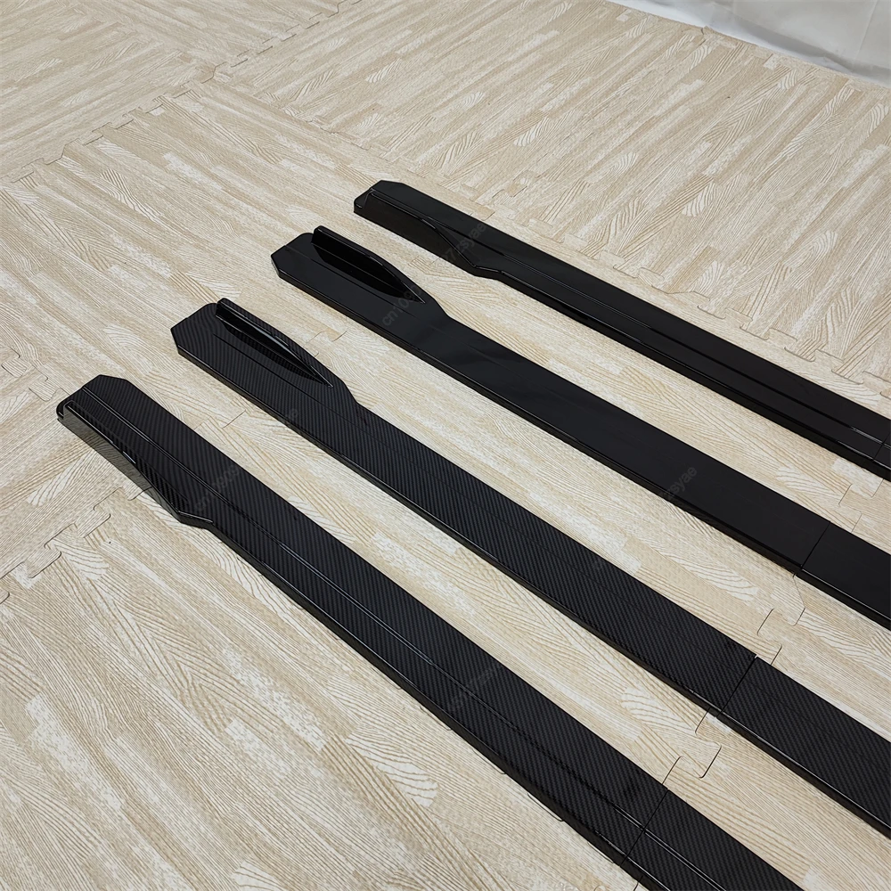 ماكستون نمط التنانير الجانبية 190 سنتيمتر لشركة فولكس فاجن جولف MK7 MK7.5 R GTI GTD R-Line 2013-2019 سيارة الجانب Canards الحرس حامي المفسد ضبط