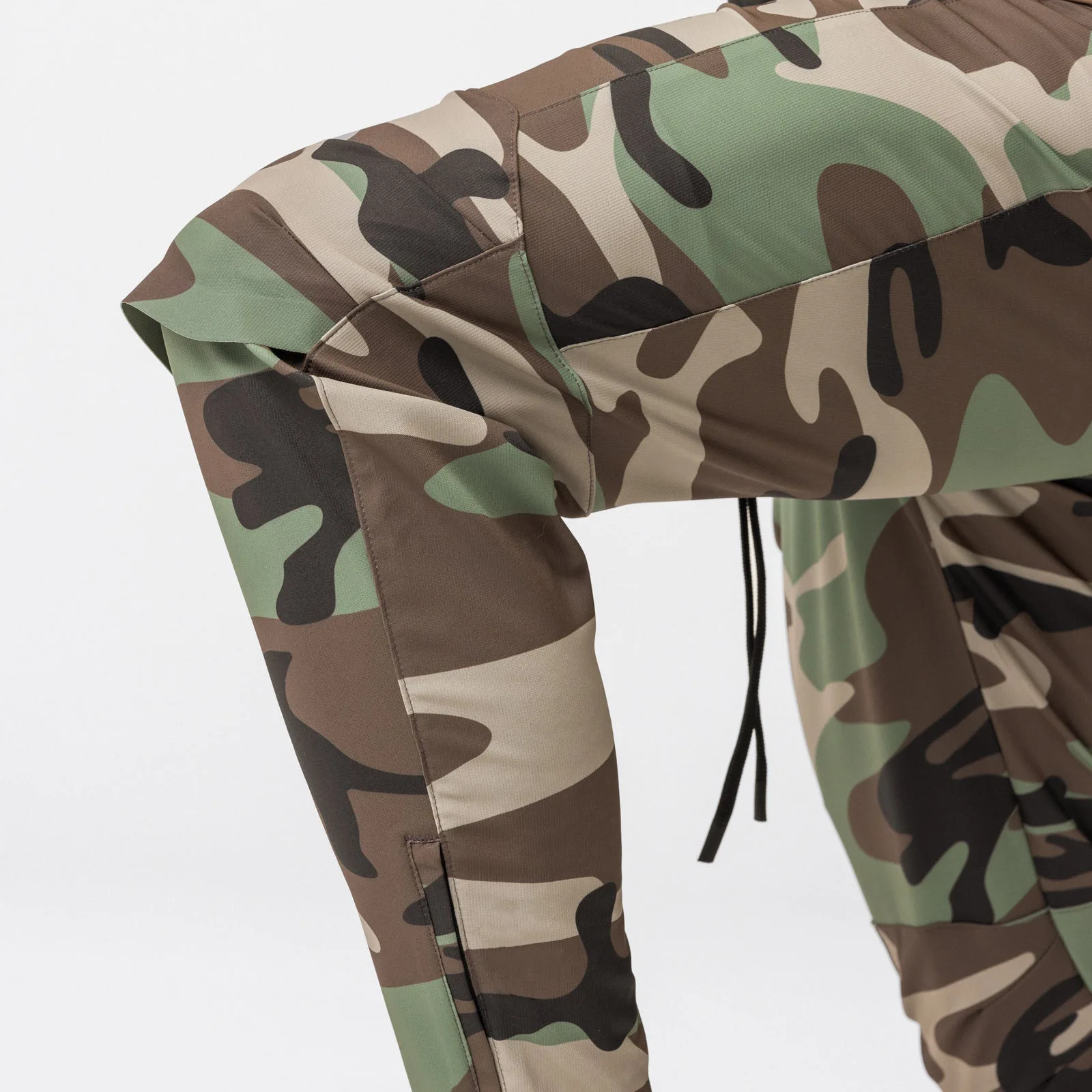 Viser de survêtement camouflage pour hommes, pantalons de survêtement skinny, design à fermeture éclair, entraînement de gym, fitness, mode décontractée, fjMale