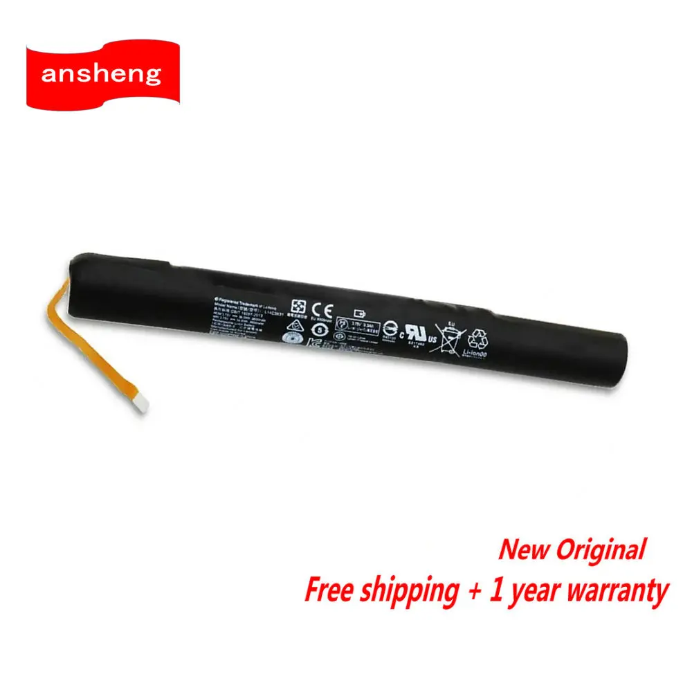 

Original 3.75V 36WH L14C3K31 Battery For Lenovo Yoga Tablet 2 1050L 1050F 2-1050F 2-1051F 2-1050L 2-1050LC 2-1051L Yt2-1050
