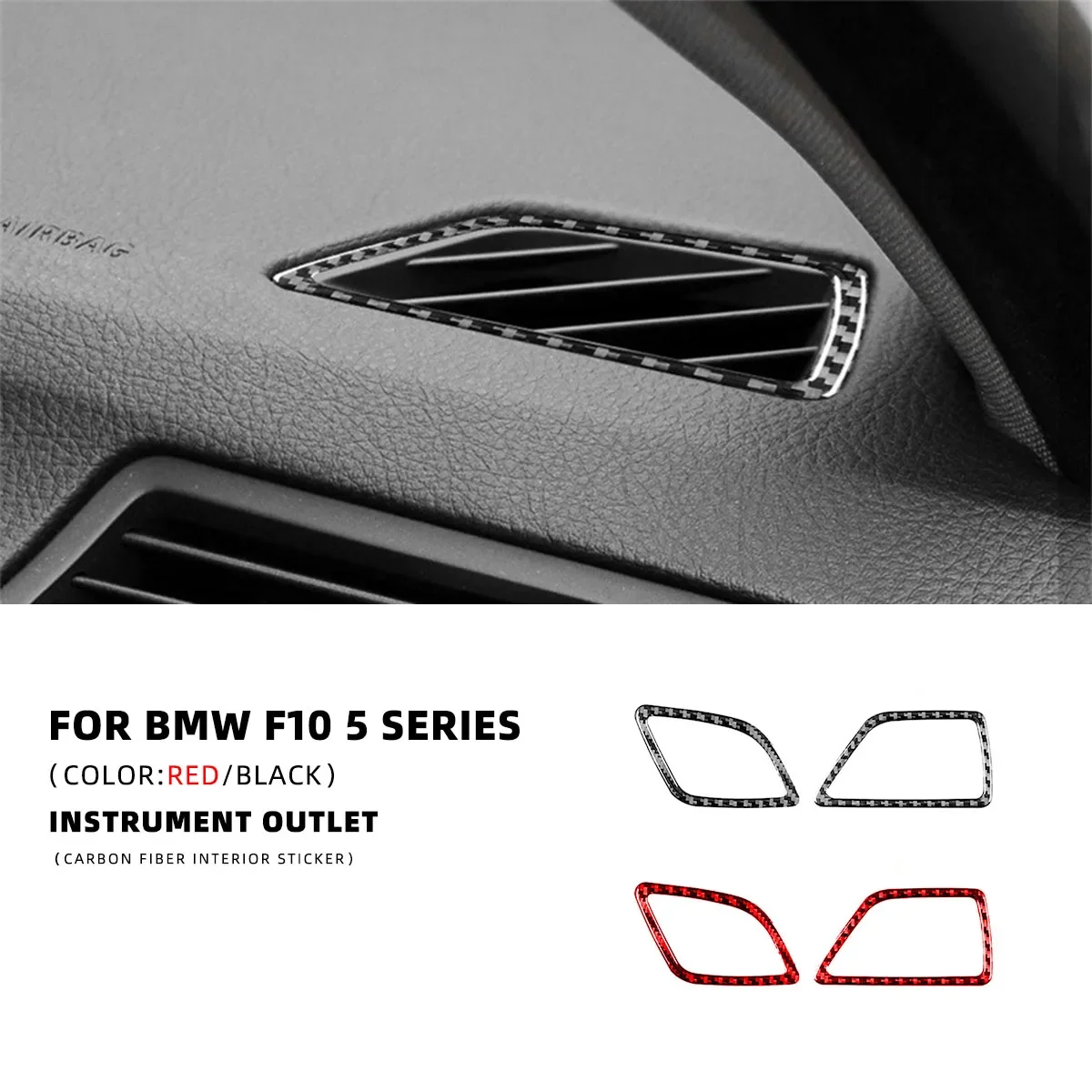 

For Bmw 5 Serie F10 2011-2017 Interior Carbon Fiber Accesorios Para Auto Instrument Outlet Accesorios Para Vehículos Stickers