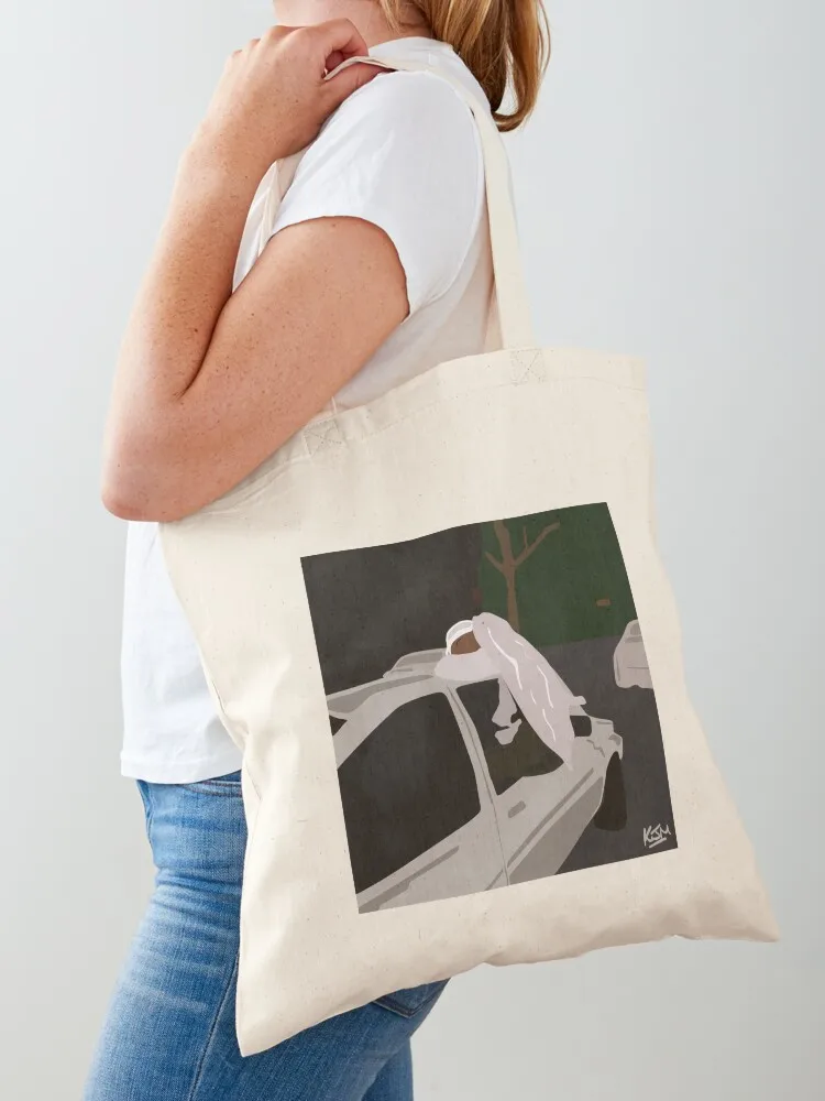 negro swan blood orange minimal cover Tote Bag tote bag men Big bag Canvas Tote