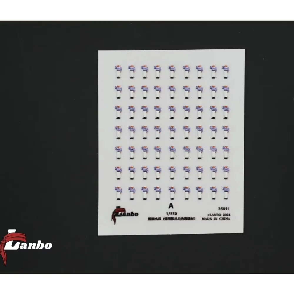 

Lanbo Model 3D Printed 3501I 1/350 Naval Sailor (Universal Salute White Sea Spirit Shirt) For Model Building Kit