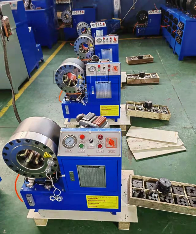 คุณภาพสูงและยอดนิยมขนาดเล็กคู่มือเครื่อง Crimping Hydraulic Hose
