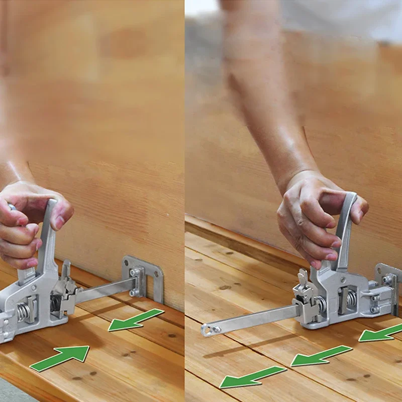 2 pcs Labor Saving Arm Jack 12 Inch Drywall Lift Wall Tile Locator 0-145 mm Height Adjuster Multi-Function Cabinet Jack Board