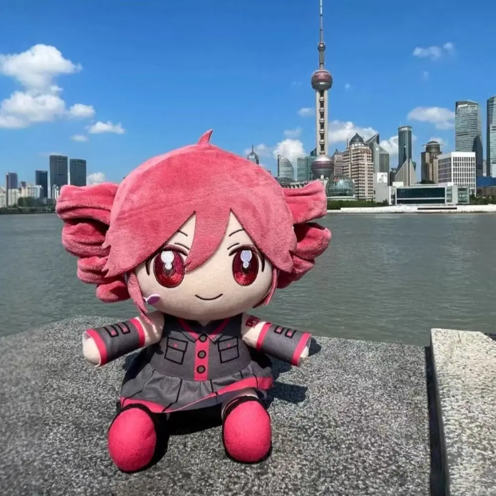 

Kasane Teto Plush Doll Soft Pillow Home Decor Anime Peripherals Plushie Diva Vtuber Kawaii 20cm Stuffed Teto Toy Children Adults