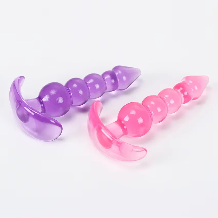 Soft Silicone Anal Plugs Anal Beads Dildo Butt Plug Prostate Massage Unisex Sexy Stopper Adult Sex Toy for Men Women Adult Games image 5
