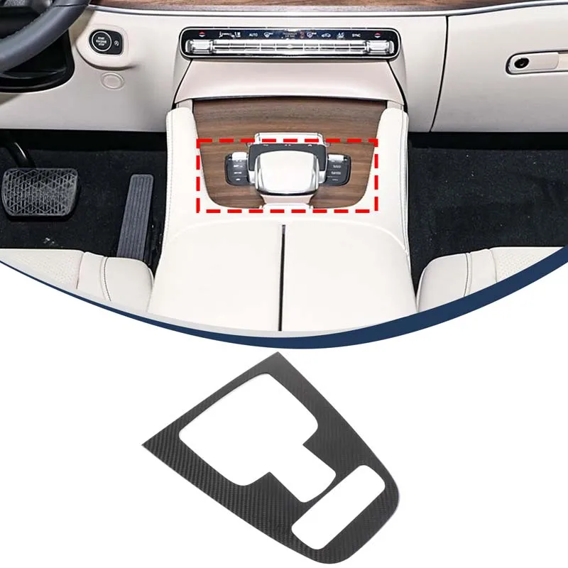 

For Mercedes-Benz GLE/GLS 2020+ style gear panel gear panel decorative frame Real carbon fiber 1pcs (with air suspension model)