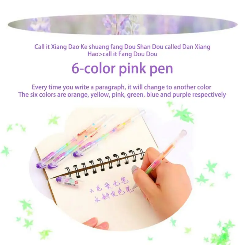 Graffiti Pen Bright Colors Quick Drying Ink Solid User Friendly Art Supplies Gel Pen Cute Design Not Easily Deformed Durable