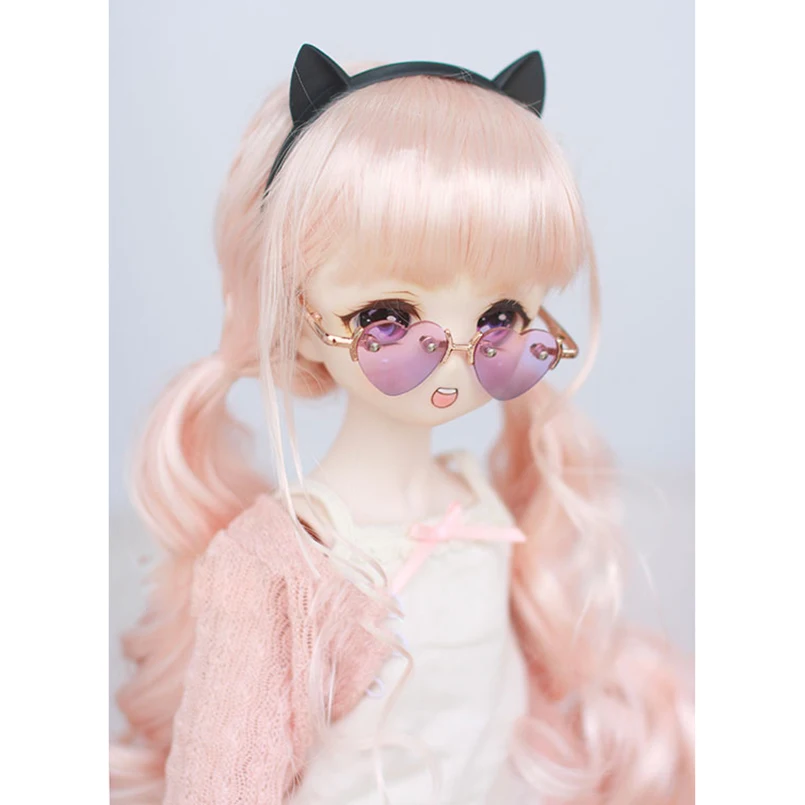 BJDハートサングラスブックマン小道具 1/4 1/3 24インチ 60cm MSD SD SD17 70CM DD DOD DK DZ ボークスドール用 送料無料 HEDUOEP