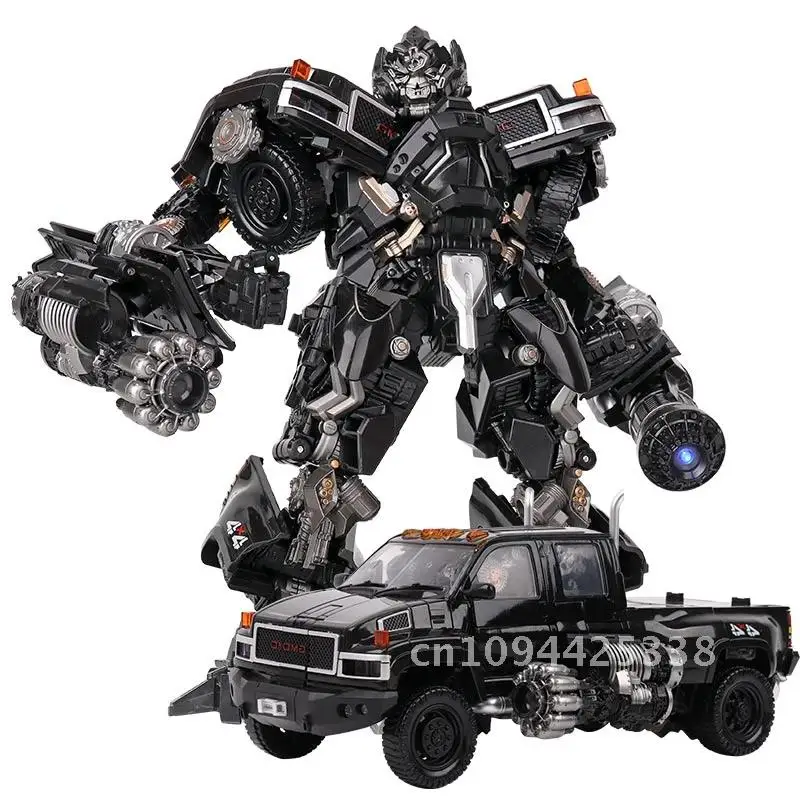 BMB Transformation Robot Black Mamba LS-09 LS09 Ironhide Weapon Expert KO MPM06 MPM-06 Alloy Truck Mode Action Figure Model Toys