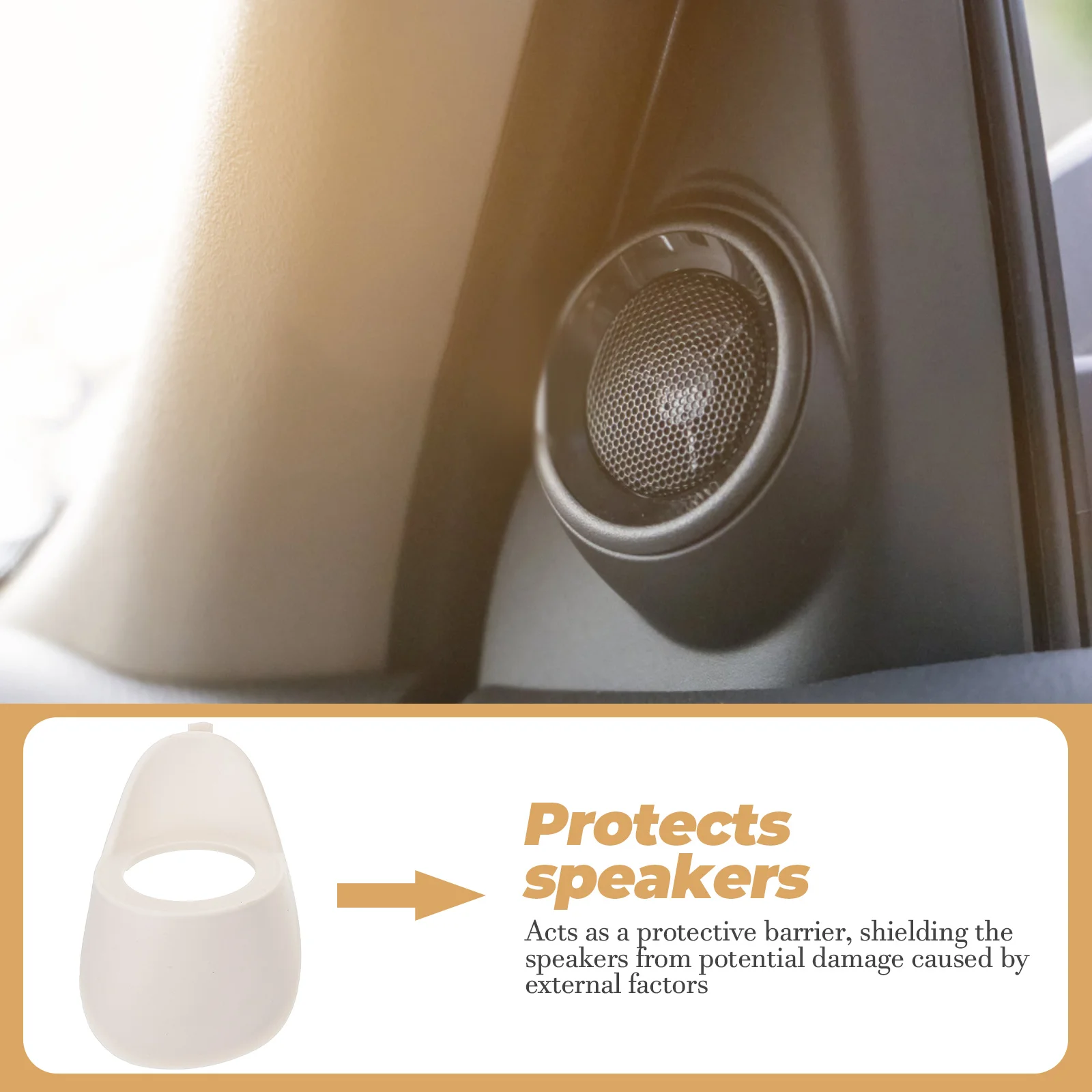 

1Pair Car Audio Bracket Auto Speaker Spacer Plastic Mounting Adapter Ring Car Speaker Washer for Vehicle Audio Accessories