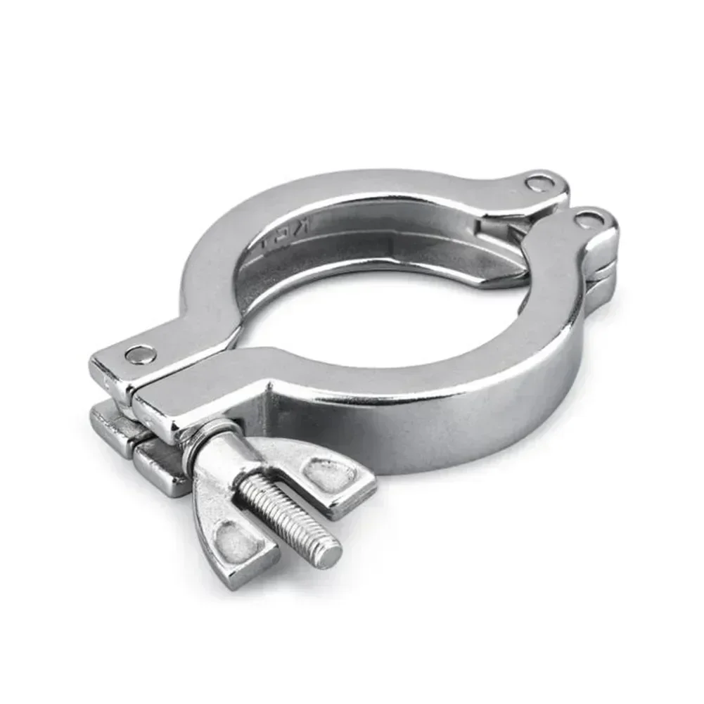 Aluminum Alloy Vacuum Clamp Kit Automatic Production KF10/KF16/KF25/KF40/KF50 Vacuum Clamp No Burrs No Cracks Tools Parts