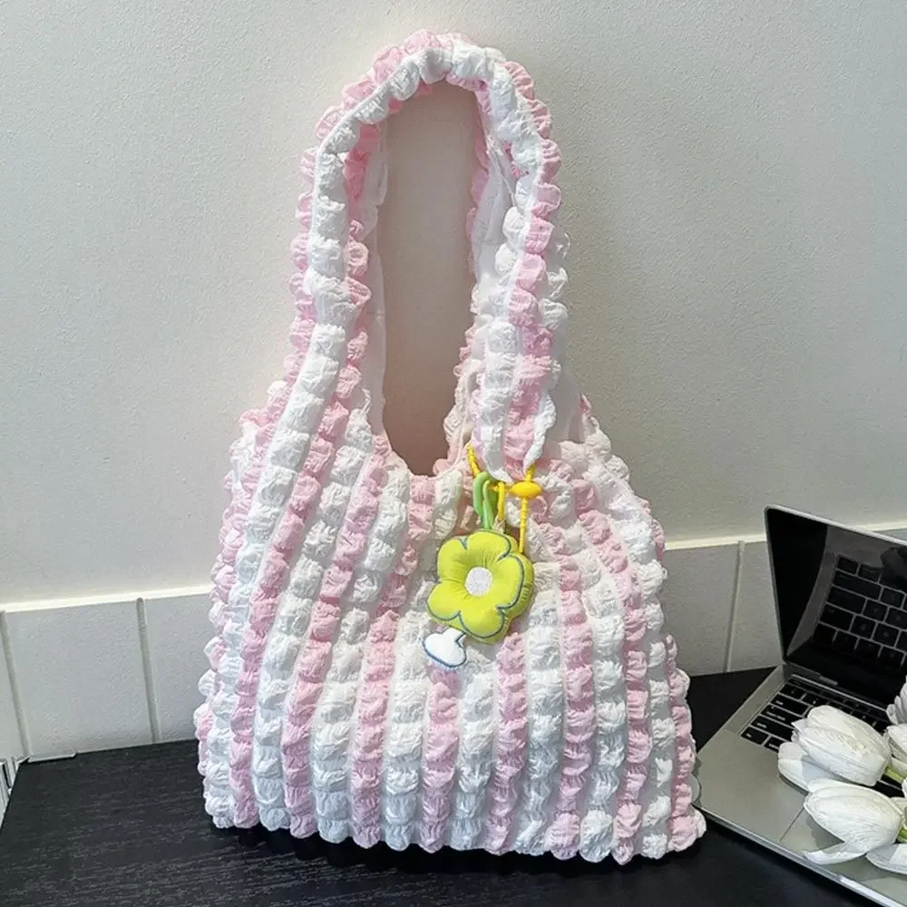 حقائب كتف للنساء والفتيات ذات سعة كبيرة حقائب حمل نسائية تحت الإبط حقائب تسوق غير رسمية (المعلقات غير متضمنة)