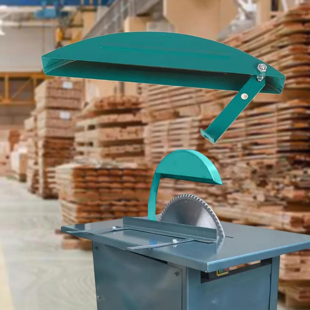Protective Shell Anti Dust Cover High-quality Iron Material Long Service Life Noise Reduction Prevent Wood Chips Splashing