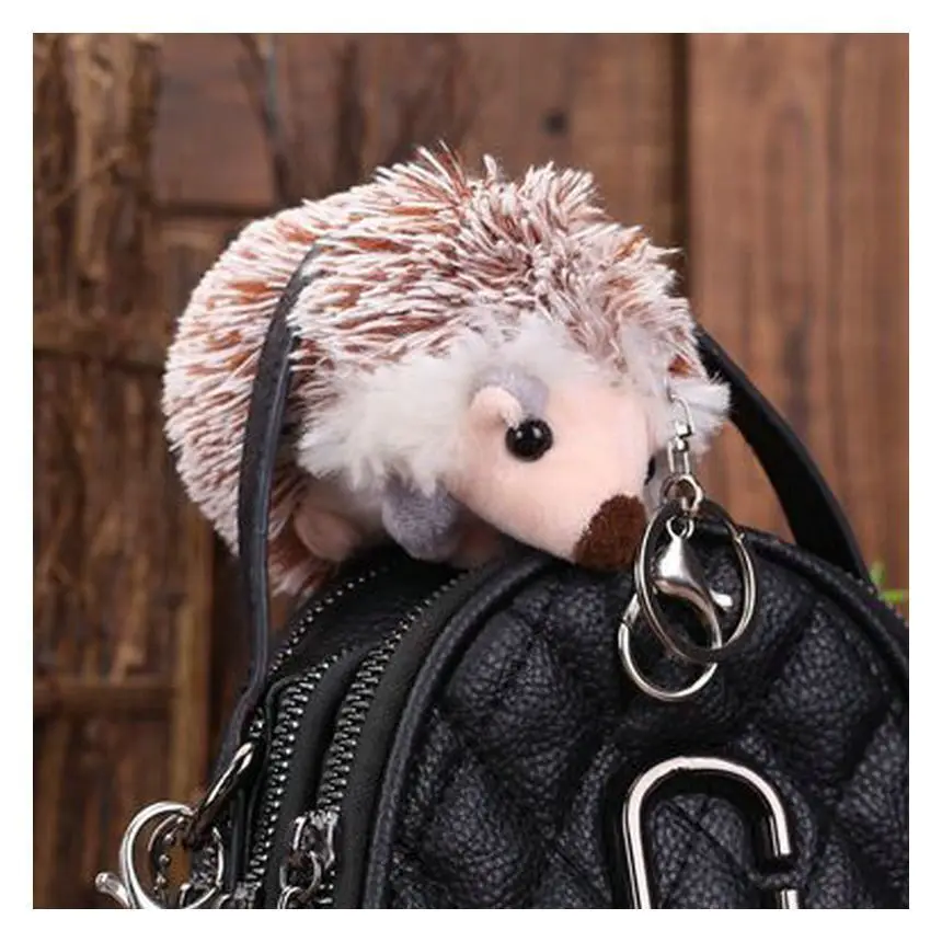 

Car Bag Charm Grab 12cm 30pcs Cute Hedgehog Doll Plush Pendant Cartoon Keychain Ornament Piece