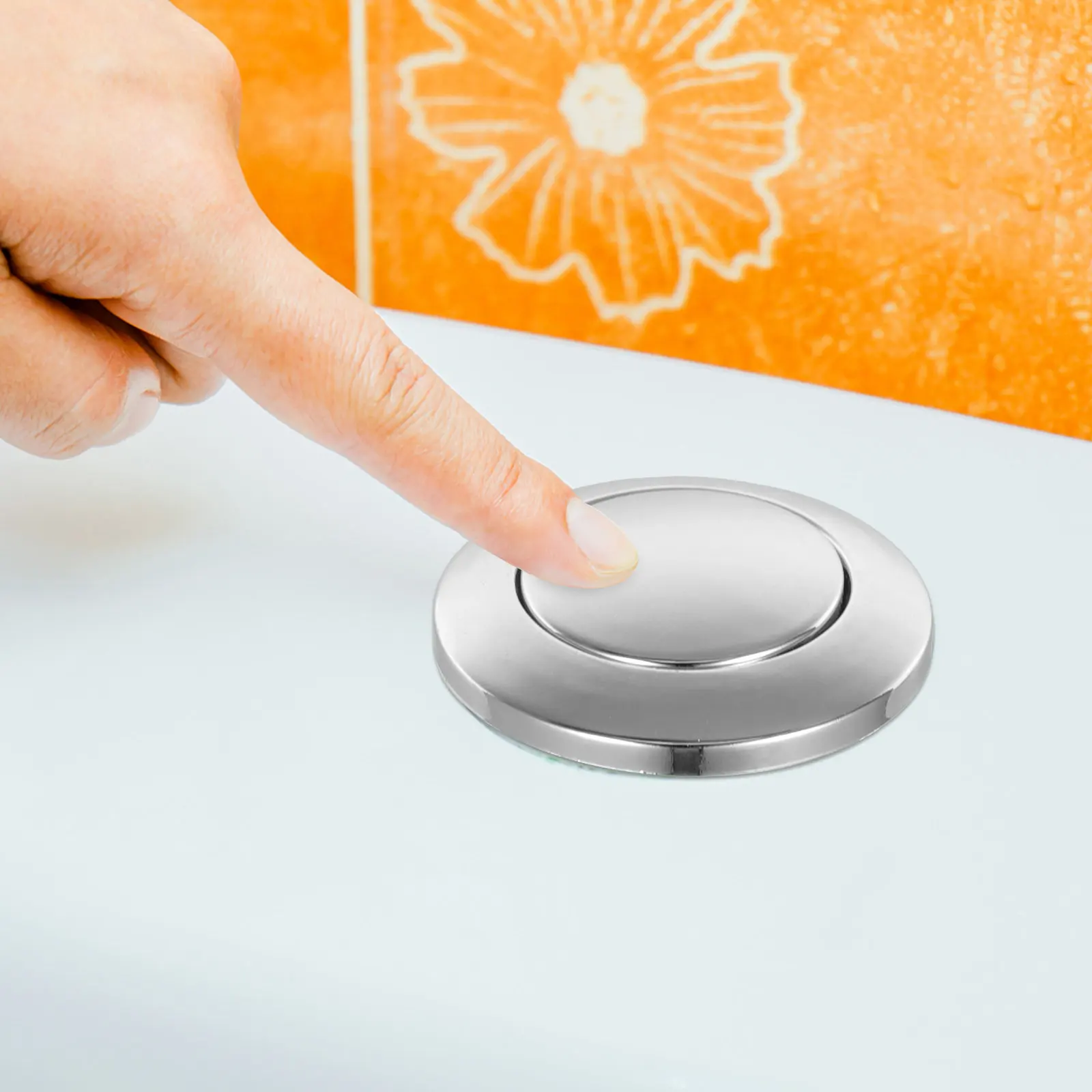 

Кнопка для смывного бачка унитаза из АБС-пластика, запасная часть, аксессуар для экономии воды, гладкая поверхность, точная установка, дренаж