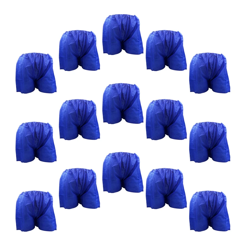 15 Pcs Disposable Boxers Non-woven Fabric Underwear Sauna Briefs Men Panty Massage Man While Lingerie