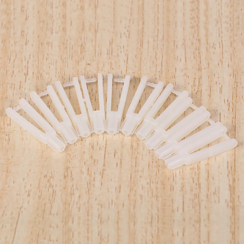 10 stücke M2 Kunststoff Gabelkopf Chuck Hohe Zähigkeit RC Control Horn Gabelkopf Chuck Für RC Platz Flugzeug RC Auto boot