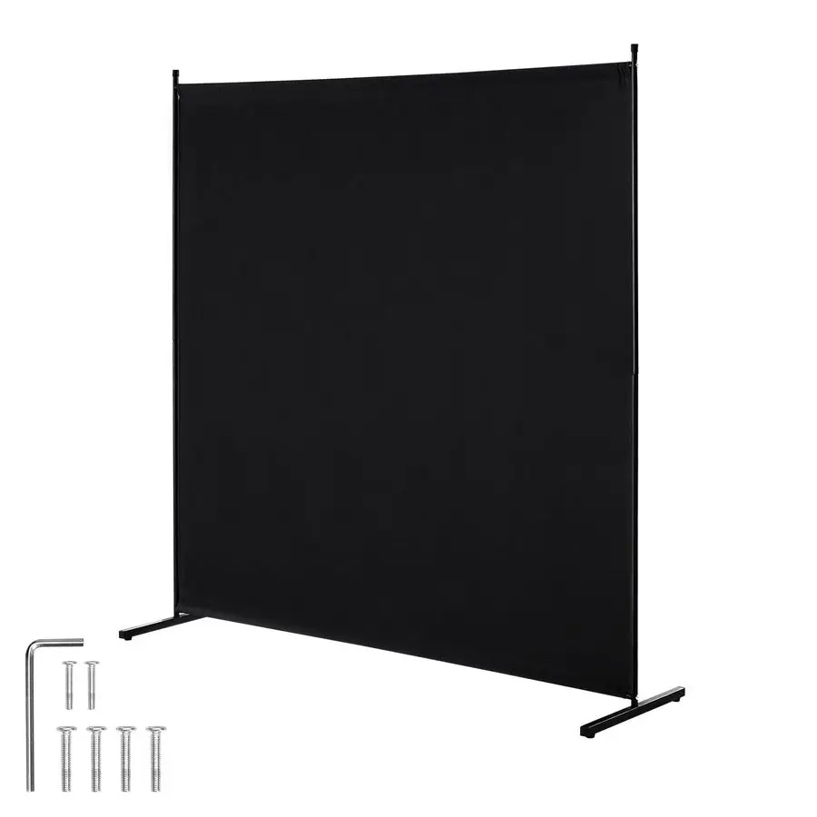 Room Divider, Single Panel Room Divider, 6FT Privacy Screen Indoor, Partition