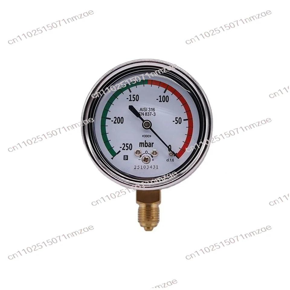 vacuum mbar gauge gas micro negative pressure manometer -250mbar~0mbar