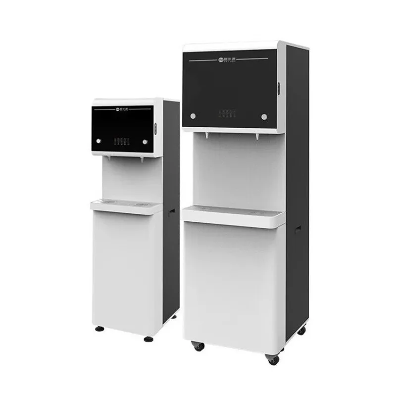 

Stepping vertical water purifier