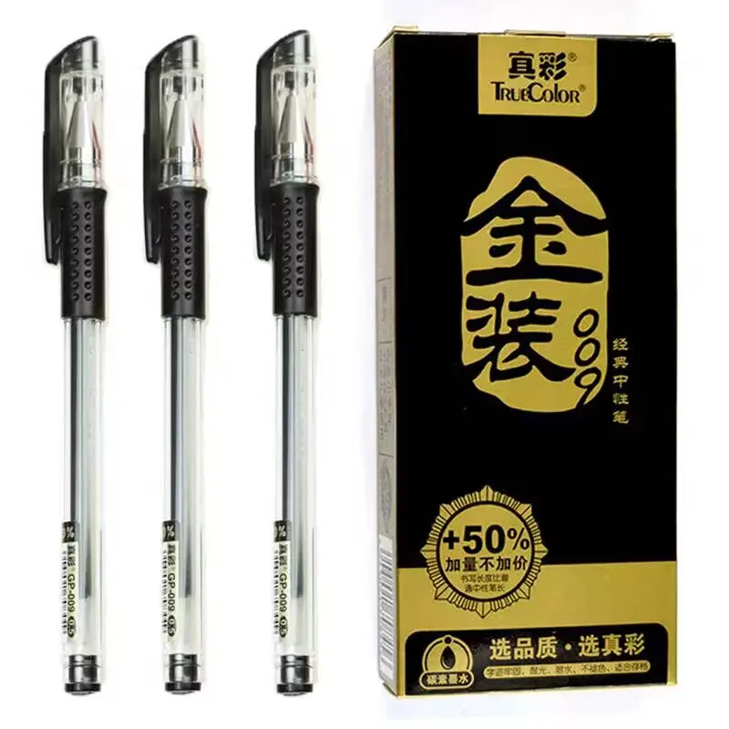 12 قطعة أقلام هلام توقيع أقلام أقلام 0.5 مللي متر أسود/أحمر المتقدمة رصاصة يميل السلس لوازم التعلم امتحان طالب اللوازم المكتبية