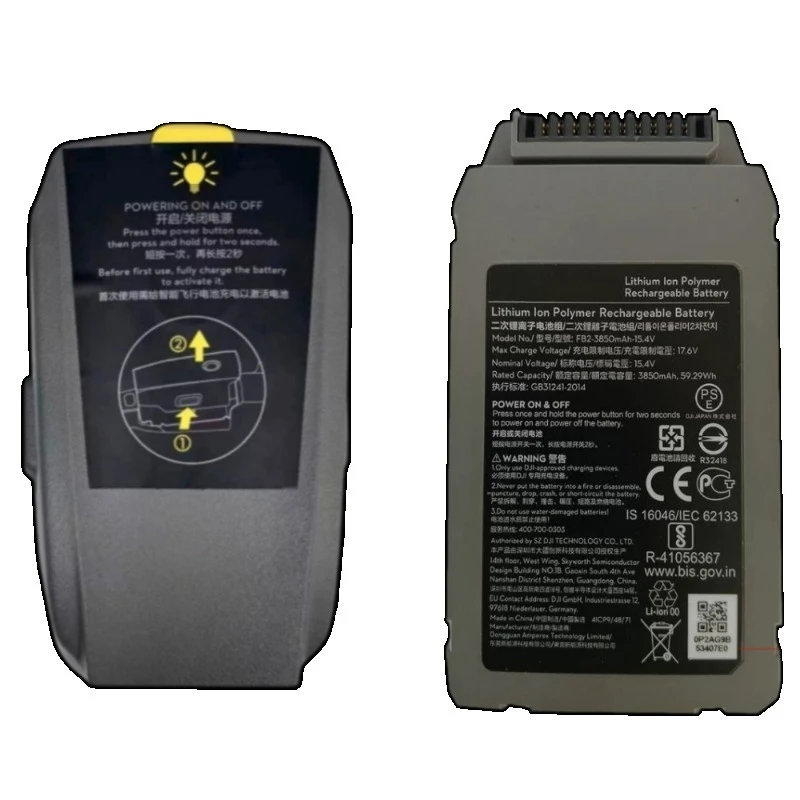 For MAVIC 2 Pro Zoom 45 Minutes Drone Battery Life for DJI Mavic 2P Zoom Replacement Intelligent Flight Battery 9000 5400mAh