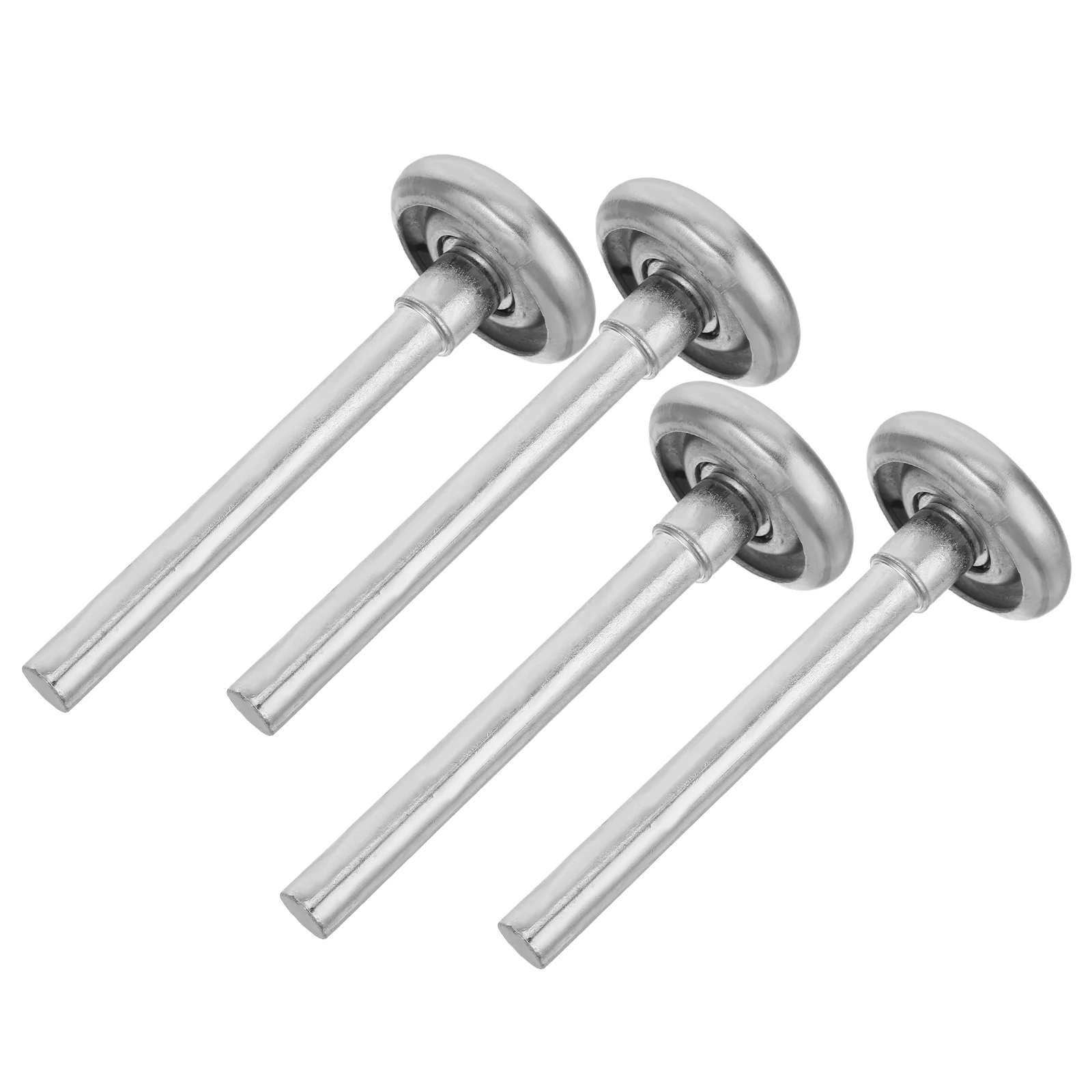 

4pcs Garage Door Rollers Garage Door Track Wheel Heavy Duty Sliding Bearing Pulley For Smooth Quiet Operation Universal Iron