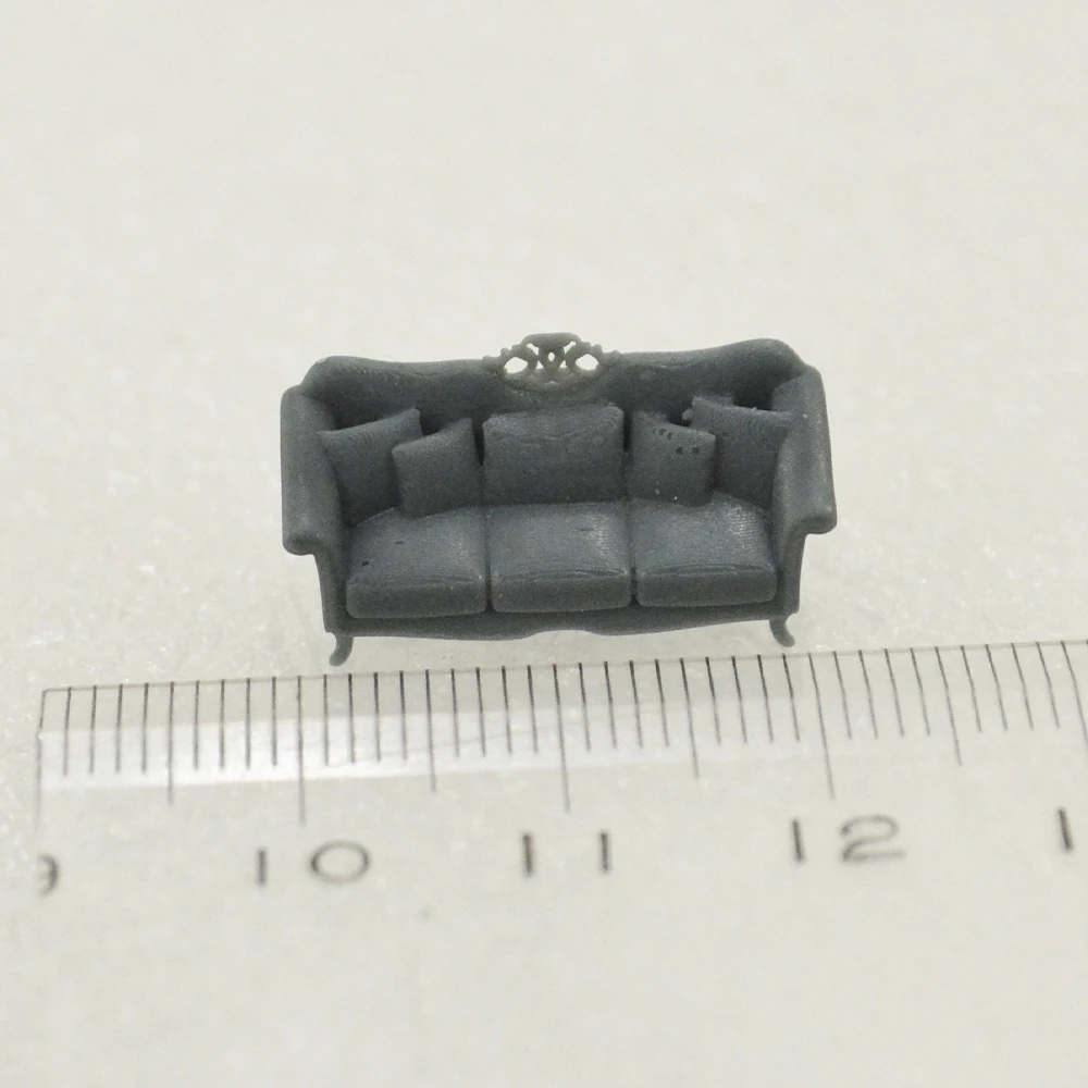 

Yao's Studio 1/87 1/64 1/72 Scene Model Three-Seat Sofa Furniture 3D Printing Chair Sofa Set