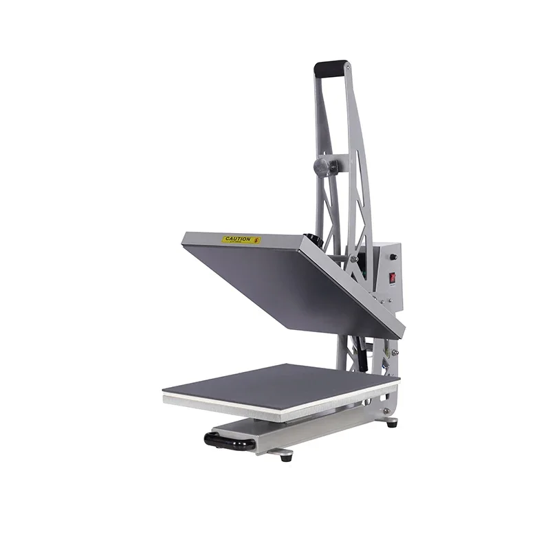 

Plate 40*60cm Semi- Auto Open Heat Press Machine For Tshirt Sublimation Heat Press 16x20 Single Station