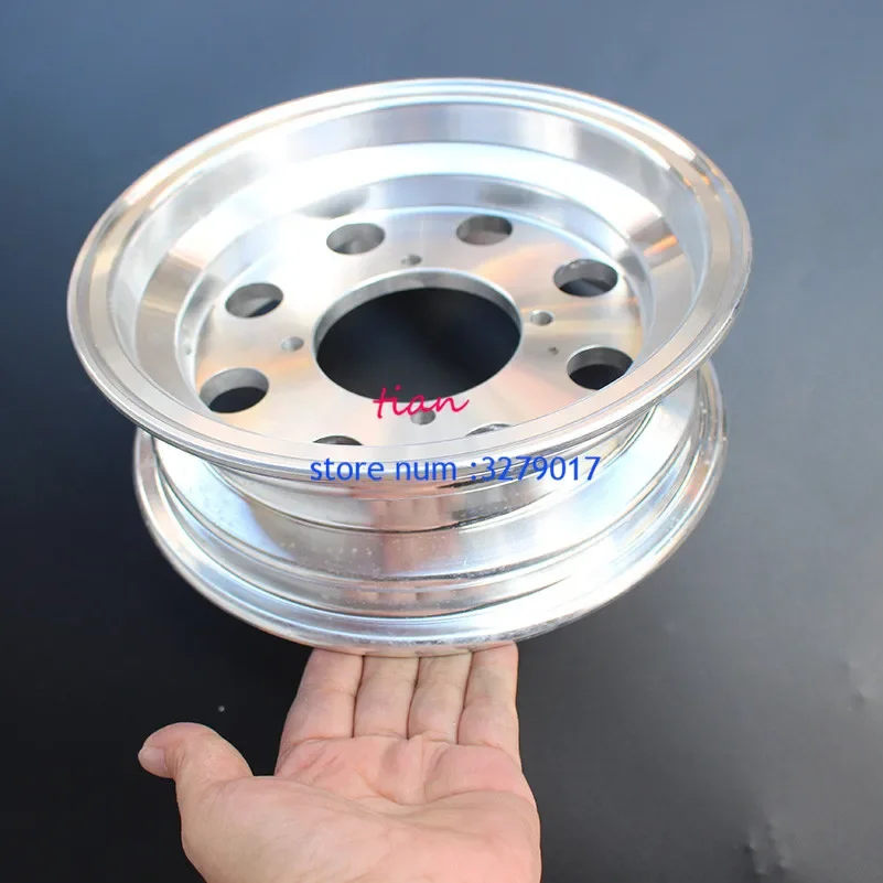 8 Inch Electroplated Rim 2.75/3.00-8 front 3.50-8 rear aluminum wheel Hub For Monkey Bike Small  Motorcycle  Modified