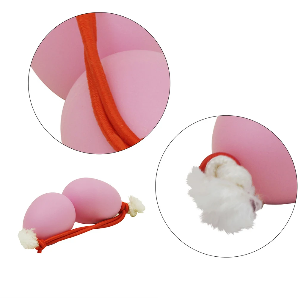 

Plastic Sand Eggs 13 8x4 7x4 7cm Bright Elastic String Djembe Accessories Musical Toy African Drums Instrument Plastic Egg