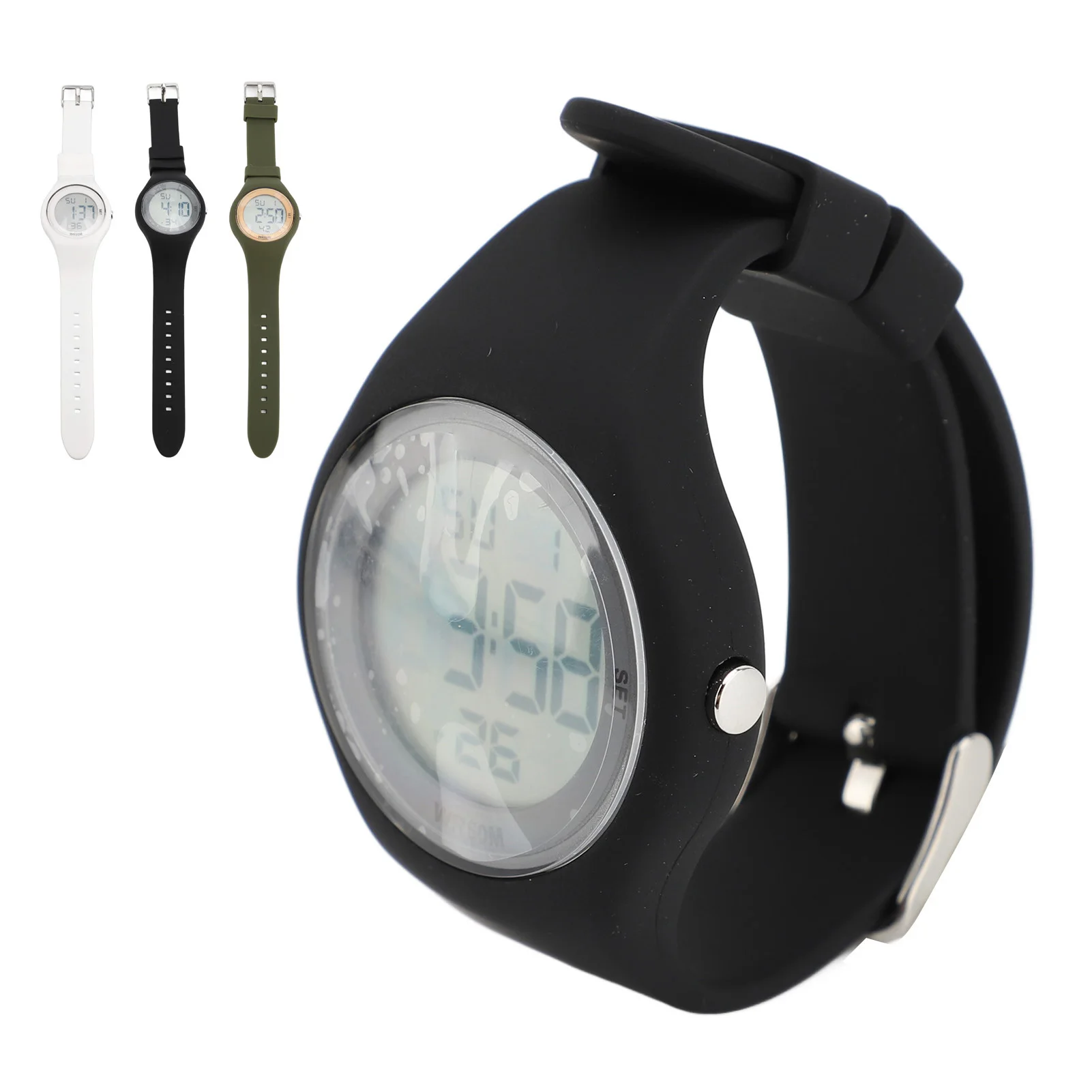 Kids Digital Watch Calendar Kids Chronograph Watch Water Resistant Alarm Stopwatch Adjustable for 5 To 15 Years Old Boys Girls