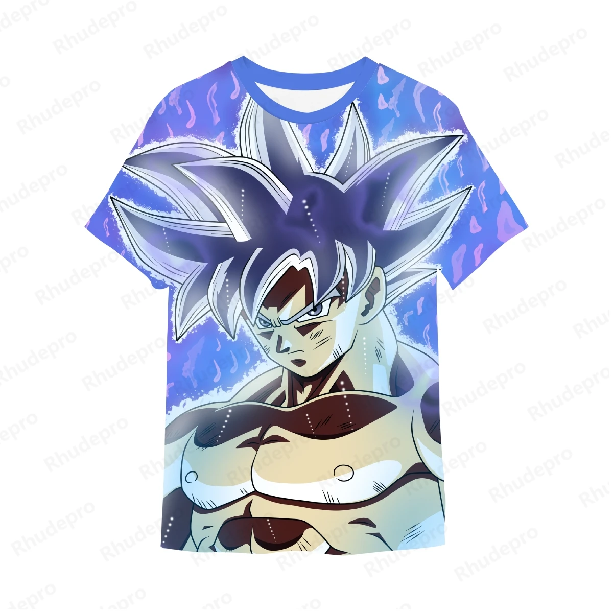 2024 Summer Men New Z Son Goku All Over Print Cosplay Children T-Shirts Unisex Short sleeve Oversized Divine dragon